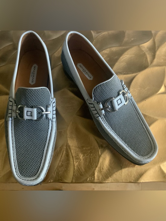 Donald Pliner Mens Loafets Sz 12 W
